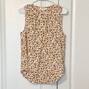 Floral Sleeveless Top